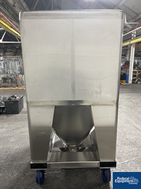 Image of 48" x 42" x 10"  Tote Systems Stainless Steel Transfer Bins 04