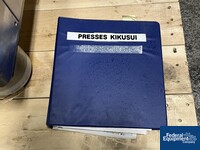 Image of Kikusui Tablet in Tablet Press, Model Aquarius G-J/DC 36