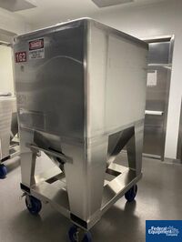 Image of 48" x 42" x 40" Tote Systems Stainless Steel Transfer Bins 05