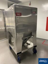 Image of 48" x 42" x 40" Tote Systems Stainless Steel Transfer Bins 08