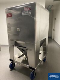 Image of 48" x 42" x 40" Tote Systems Stainless Steel Transfer Bins 09