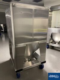 Image of 48" x 42" x 40" Tote Systems Stainless Steel Transfer Bins 20