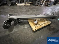 Image of Watson Metal Masters Custom Built 4” X 126" Cleated Belt Conveyor, S/S 05