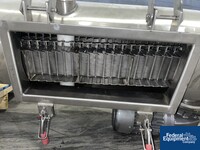 Image of Watson Metal Masters Custom Built 4” X 126" Cleated Belt Conveyor, S/S 09