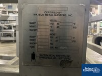 Image of Watson Metal Masters Custom Built 4” X 126" Cleated Belt Conveyor, S/S 12
