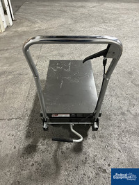 Image of HaulMaster Hydraulic Table Cart, 1000# 04