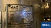 Image of 6.3 Sq Meter / 67 Sq Ft GEA Canzler Thin Film Evaporator, 904L S/S, 3.2/16 Bar 05