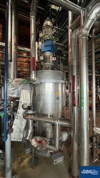 Image of 6.3 Sq Meter / 67 Sq Ft Buss SMS Thin Film Evaporator, 904L S/S, 3.2/16 Bar 06