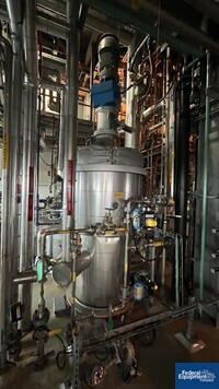 Image of 6.3 Sq Meter / 67 Sq Ft Buss SMS Thin Film Evaporator, 904L S/S, 3.2/16 Bar 07