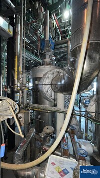 Image of 6.3 Sq Meter / 67 Sq Ft Buss SMS Thin Film Evaporator, 904L S/S, 3.2/16 Bar 09