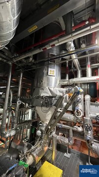 Image of 6.3 Sq Meter / 67 Sq Ft Buss SMS Thin Film Evaporator, 904L S/S, 3.2/16 Bar 12