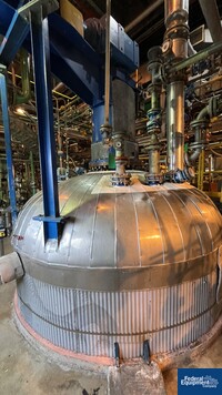 Image of 5,000 Gal 3V Tech Glass Lined Reactor, 90/125# 08