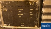Image of 10,000 Liter Comber Horizontal Vacuum Paddle Dryer, S/S, 620 Kpa 02