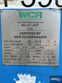Image of 59 Sq Ft WCR Plate Heat Exchanger, S/S, 150# 02