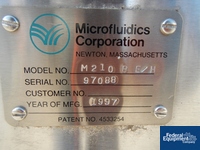 Image of MICROFLUIDICS MICROFLUIDIZER, MODEL M-210-EH 14