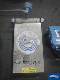 Image of Micro Motion Flow Meter, Model DS 150, S/S 02