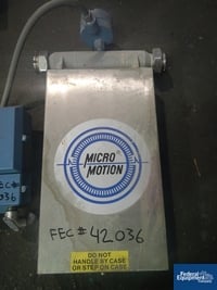 Image of Micro Motion Flow Meter, Model DS 150, S/S 02