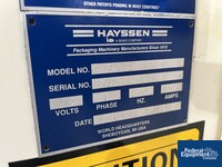 Image of Hayssen Vertical Form, Fill and Seal Machine, Model  8-12HR Ultima 04