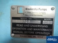 Image of 2.5" Waukesha Rotary Lobe Pump, S/S, 20 HP 10