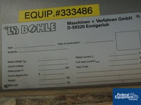 Image of LB BOHLE BIN LIFTER, MODEL HS 1000 05