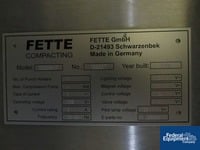 Image of Fette 2090i WiP Tablet Press, 36 Station 22