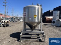 Image of 2,000 Liter APV Crepaco Receiver Tank, 316 S/S, 20# 08