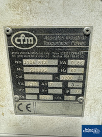 Image of CFM Vacuum Cleaner/Dust Collector, Model 3106 MTS 02
