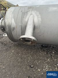 Image of 825 Gal Steel Pro Receiver Tank, 304 S/S, 100# 10