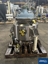 Image of 30 Gal Pfaudler Glass Lined Stainless Steel Reactor, 100/100# 03