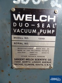Image of Welch Vacuum Pumps, Model 1399 13
