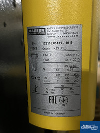 Image of Kaeser SK 15 AIRCENTER Rotary Screw Air Compressor, 15 HP 13