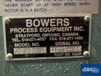 Image of 75 HP Bowers Disperser, S/S, Model 75VSM18 02