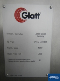 Image of Glatt GPCG 2 Fluid Bed Dryer Granulator 19