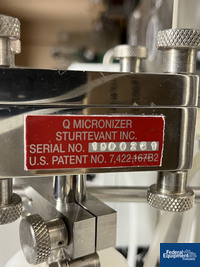 Image of 2" Sturtevant Micronizer Jet Mill, S/S 02
