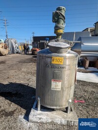 Image of 115 Gal Custom Metalcraft Mix Tank, S/S 04