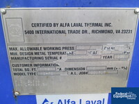 Image of 67 SQ FT ALFA LAVAL PLATE HEAT EXCHANGER, S/S, 150# 04