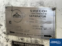 Image of 48" Sweco screen, S/S, Model XE48588, Single Deck 02