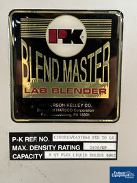 Image of 8 Quart P-K Twin Shell Blender, Plastic, Pin Bar 02