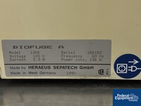 Image of Heraeus Centrifuge, Model Biofuge A 1302 05