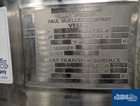 Image of 500 Liter Mueller Bioreactor, 316 S/S, 45/100# 02