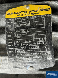 Image of HPM / Gala Underwater Pelletizing line, 75 HP 47