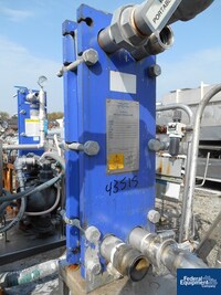 Image of 15.5 Sq Ft Alfa Laval Plate Heat Exchanger, S/S, 150# 02