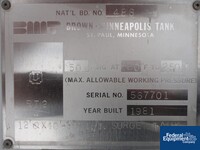 Image of 35,000 Gal Brown Minneapolis Receiver Tank, C/S, 50# 11