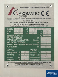 Image of 10 Liter Axomatic Vacuum Homogenizing Mixer, Model AxoMIX10, 316 S/S 02