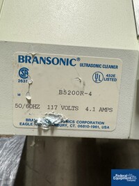 Image of Branson Ultrasonic Cleaner, Model B5200R-4 02