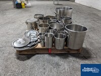 Image of Lot of Stainless Steel Pots 02