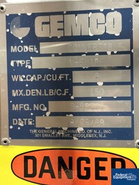 Image of 3 Cu Ft Gemco Twin Shell Blender, S/S 02