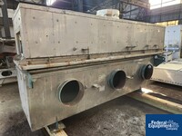 Image of 34" x 144" Carman Fluid Bed, Model FBP-302M, S/S 03