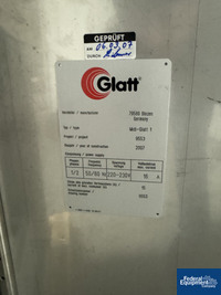 Image of Glatt Midi-Glatt Fluid Bed Dryer, S/S 15