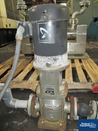 Image of Grundfos Vertical Centrifugal Pump, Model CRN-10, 3 HP 02